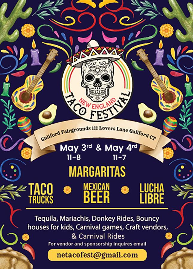 New England Taco Festival, Connecticut, Taco Festival, Cinco de Mayo, Lucha Libre Wrestling, Mechanical Bull Riding, Donkey Rides, Mariachi Bands, Food Festival, Guilford Fairgrounds Meta Description: Join us at the 2025 New England Taco Festival at Guilf